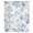 White Blue, variant on Blue White Spring Floral Sheer Curtains 45 Inches Long, Summer Botanical Birds Light Filering Curtains, Breathable Simi Curtain Privacy Drapes for Kitchen Bathroom Lightweight Small Window Treatment