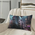 thumbnail image 5 of Lsque Urban Mechanical Dragon Pattern Pillow Case – Soft & Cozy Throw Pillow Cover, Hypoallergenic Cushion Case for Sleeping Women with Envelope Closure-14"x20", 5 of 6