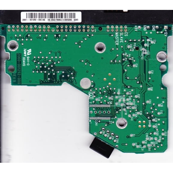 WD800BB-22JHA0, 2061-001292-000 AG, WD IDE 3.5 PCB