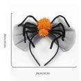 thumbnail image 3 of Wovilon Halloween Bathroom Decor, Halloween Headband Festive Party Spider Headband Black Tricky, 3 of 4