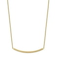 thumbnail image 6 of Auriga Fine Jewelry 14K Yellow Gold . Bar Necklace 16inch for Women, 6 of 6