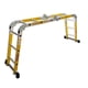 thumbnail image 3 of Escalera Multipropósito 3.5m Fibra Vidrio SUPER Estabilidad 150 kg Dielectrica, 3 of 5