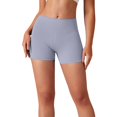 thumbnail image 5 of Chroia High Waisted Scrunch Booty Cargo Shorts for Women, Pocketed Charm Gym Biker Yoga Butt Lifting Workout Bottoms, 5 of 9