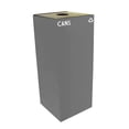 thumbnail image 2 of Witt Industries 36GC01-SL 36 Gallon Indoor Recycling Container With Round Opening, Slate, 2 of 2