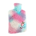 thumbnail image 2 of facefd Cute Gradient Fruit Design Hot Water Bag Double Layer Anti-Scalding Texture for Keeping Warm in Winter, 2 of 8