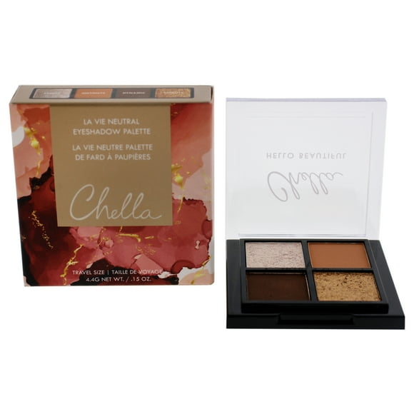 La Vie Neutral Eyeshadow Palette by Chella for Women - 0.15 oz Eye Shadow