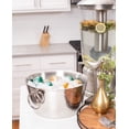 thumbnail image 2 of Tina para Bebidas BIRDROCK HOME de Acero Inoxidable Martillado 11.35L, 2 of 6