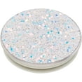 thumbnail image 4 of PopSockets PopGrip Swappable Grip for Phones and Tablets - Sparkle Snow White, 4 of 6