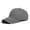 Grey, variant on 56-61cm Large Size Hat Women Ponytail Baseball Cap Summer Hats Men Baseball Cap Cotton Outdoor Simple Vintag Visor Casual Cap
