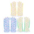 thumbnail image 1 of EeaseCA 3 Pairs Outdoor Mitten Gardening Gloves Labor Protection Gloves (Random Style), 1 of 8