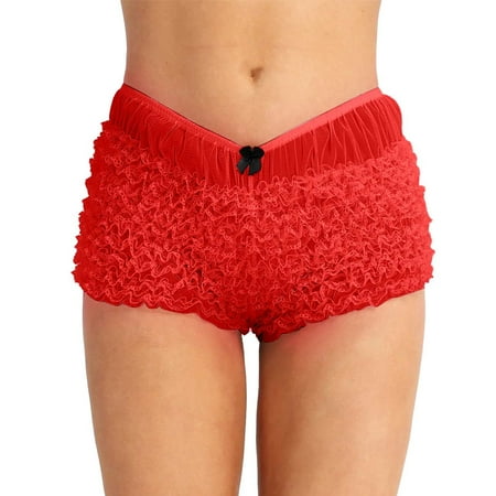 Fshinging Sweatpants Women Lace Mini Skirt Low Rise Micro Skirt Asymmetrical Ruffle Hem Flared Lingerie Short Skirts Plus Size Trousers
