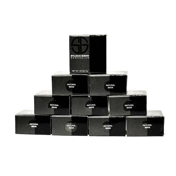 10 Pack Studio Gear Concealer Natural Beige 0.25 oz