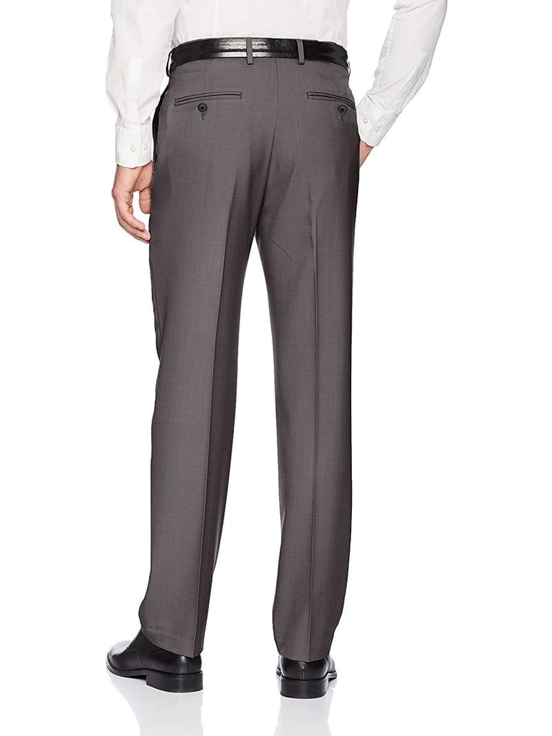 haggar mens premium comfort classic fit flat front dress pants Sleeveless Turtleneck Dress main image 1