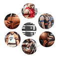 thumbnail image 5 of Banda de glúteos, banda de restricción de flujo sanguíneo para ejercicios de cadera y cadera femeninos, ajustable MFZFUKR CPB-DE-SSW670-4, 5 of 5