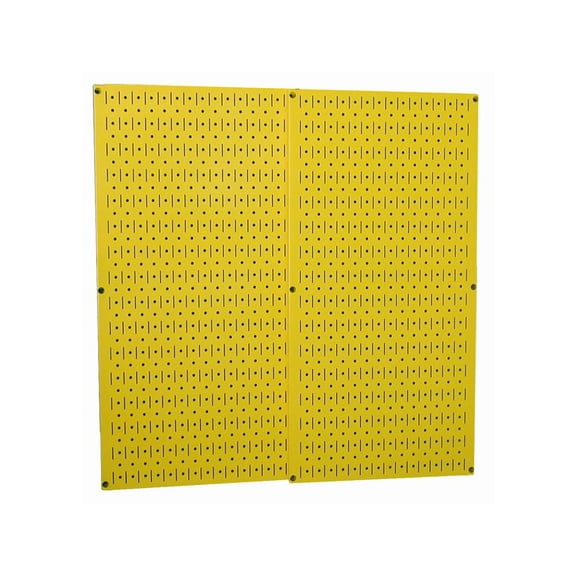 Yellow Metal Pegboard Pack - Two Pegboard Tool Boards