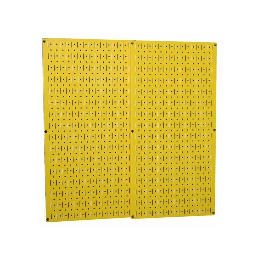Yellow Metal Pegboard Pack Two Pegboard Tool Boards
