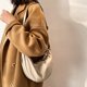 thumbnail image 4 of Bolsos de hombro Bolso de hombro de color sólido Correa fácil de ajustar Moda Portátil Casual Ligero Fin de semana Vacaciones, 4 of 4