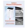 thumbnail image 5 of Portable Air Conditioner & Heater Combo 14000 BTU, 5-in-1 Cooling Unit, LED Touch Panel, 24h Timer, Fan & Sleep Mode for Indoor Rooms, 5 of 9