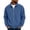 Blue, variant on Men's Corduroy Jacket Zip Up Long Sleeve Casual Lightweight Vintage Old Money Coat Outerwear with Pockets S-XXXL
