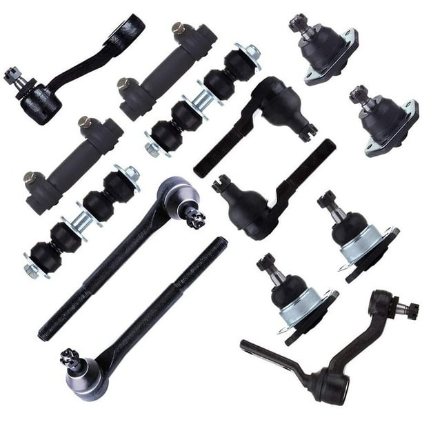 CCIYU Tie Rod Adjusting Sleeve Sway Bar Ball Joint Idler Arm Front