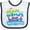 White and Navy, variant on Inktastic Youth Pastor Daddy Quote Boys or Girls Baby Bib