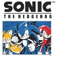 thumbnail image 2 of Girls Sonic the Hedgehog Trio Group Shot T Shirt, 2 of 4