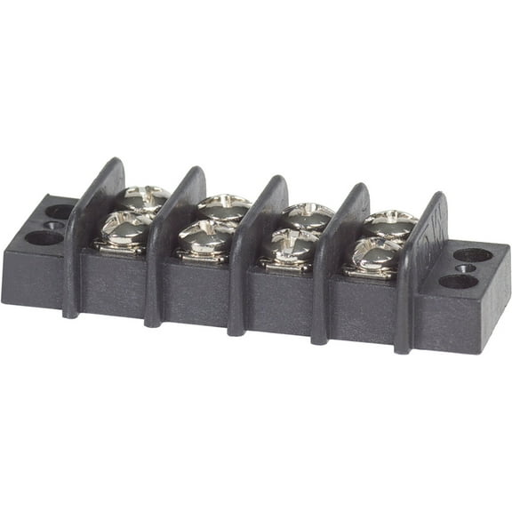 Blue Sea Systems 20A, 4 Circuit Terminal Block