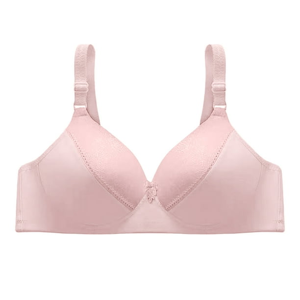 nsendm Female Underwear Adult Womens Bras Push up No Underwire Womens  Blissful Benefits Bra Wire Push Up Full Coverage Smoothing Everyday  Bra(Pink