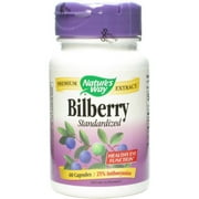 Nature's Way Standardized Bilberry Capsules, 60 CT