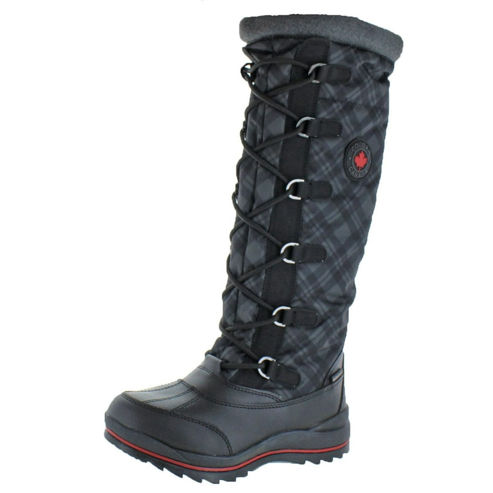 cougar durand waterproof rabbit fur tall winter boots