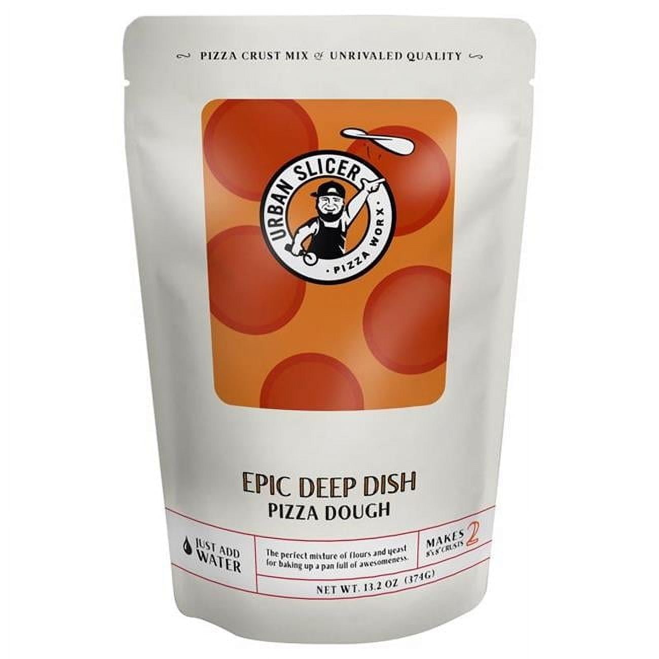 Urban Slicer Pizza Worx 6062353 13.2 oz Epic Deep Dish Pizza Dough