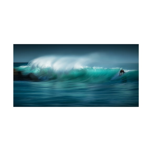 Paolo Lazzarotti 'Riding The Wave' Canvas Art
