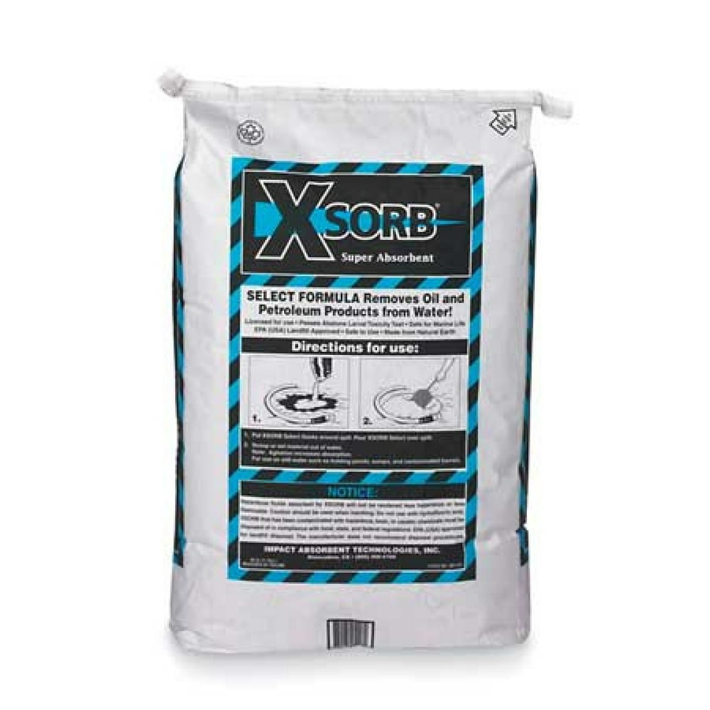 XSORB XB110S Hydrocarbon Absorbent,1.75 cu. Ft.,Bag