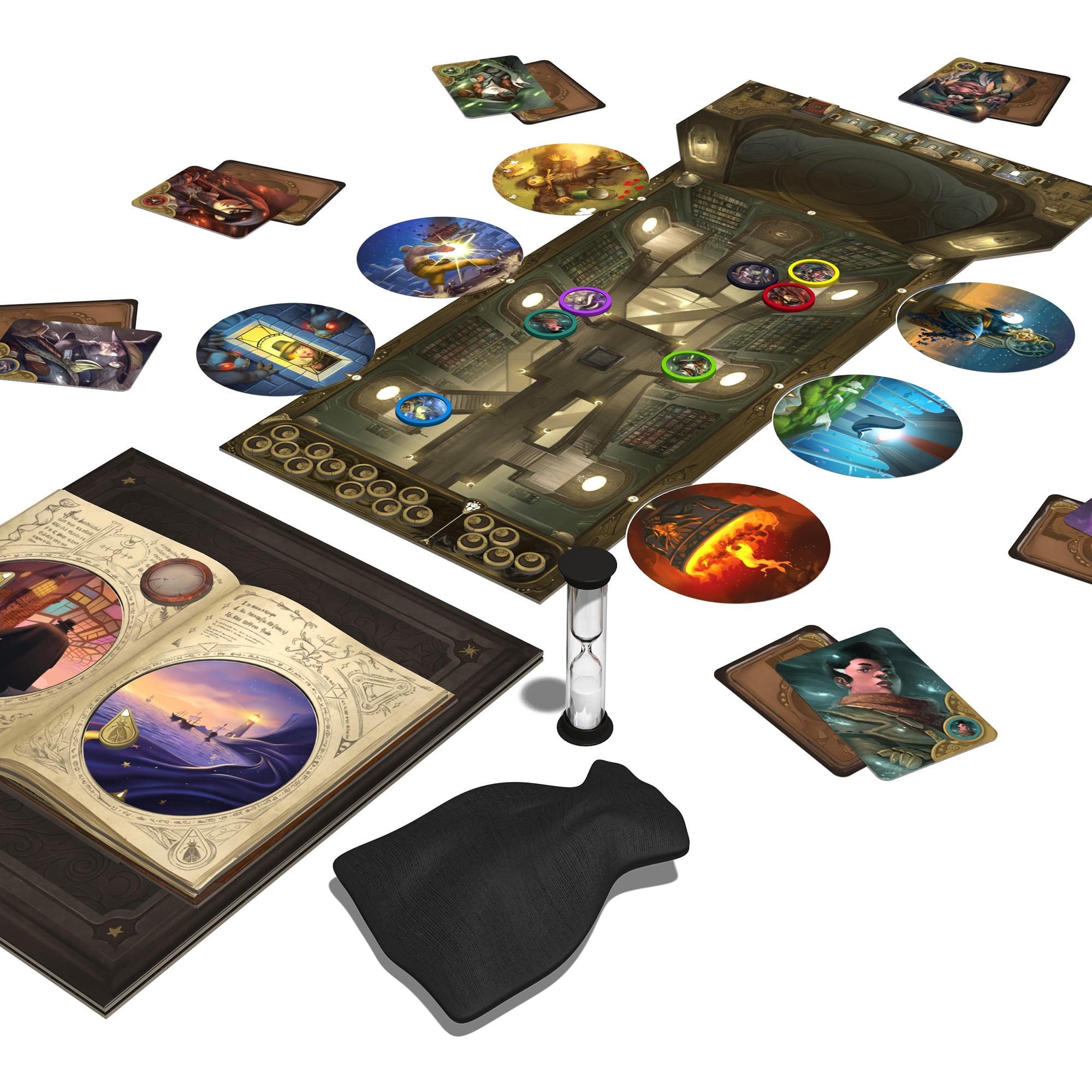 Obscurio Strategy Board Game for Ages 10 and up, from Asmodee