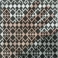 thumbnail image 3 of Abstract Tulle Curtains with Rod Pocket, Geometric Inspirations with Rhombuses and Triangle Shapes Monochrome Illustration, Sheer Drape for Wedding Party 2 Panels, 7 Sizes, Black White, by Ambesonne, 3 of 3