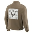 thumbnail image 3 of Men's Darius Rucker Collection by Fanatics Brown Houston Texans Trucker Full-Button Jacket, 3 of 6