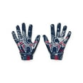 thumbnail image 2 of Under Armour Men's F8 Novelty Football Gloves, (409) Academy/Steel/Red, Medium, 2 of 2