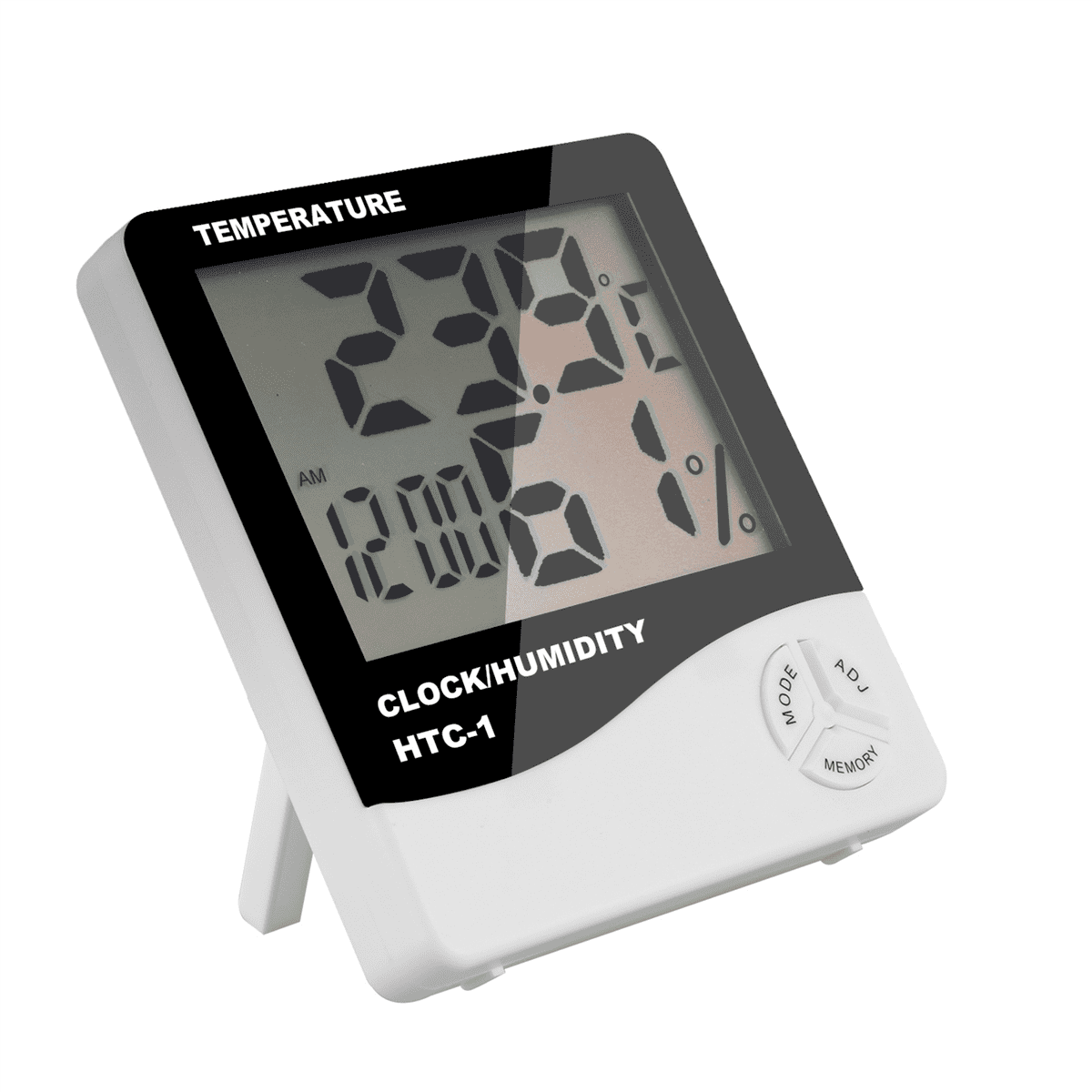 5X Digital LCD Indoor Outdoor Electronic Temperature Humidity Meter Thermometer Hygrometer Weather Station Alarm Clock
