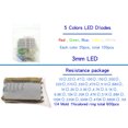 thumbnail image 2 of Labymos 1390PCS Conduit Kit de Résistance de Condensateur de Transistor de Diode, 2 of 6