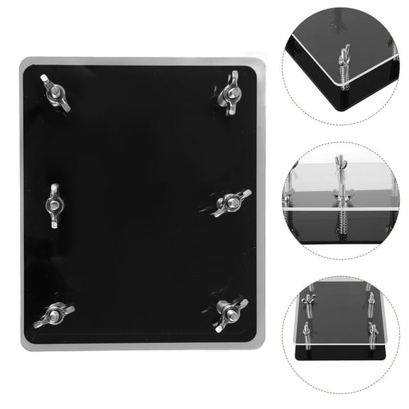 Pawsdot Black Card Press Tool for Home to Flatten and Correct Bent Trading Cards