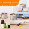 thumbnail image 2 of Amdohai DIY Candle Making Kit Supplies Full Beginners Set Including Beeswax Pot, 2 of 6