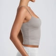 thumbnail image 5 of Women’s Scoop Neck Adjustable Strap Sleeveless Tank Top Soft Stretchy Fitted Camisole Basic Layering Shirt for Daily Wear, 5 of 8