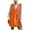 Orange, variant on UJNDER Women's Solid Color Sleeveless Fashion Long Double Vest Skirt for Fall Winter Green L
