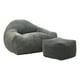 thumbnail image 1 of Sillón De Espuma Comprimida Al Vacío 1 Plaza Japandi Likka Light Grey, 1 of 6
