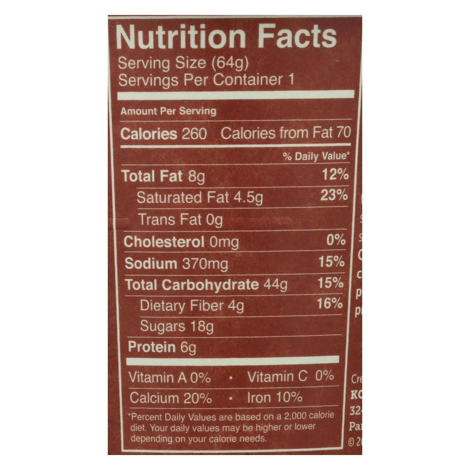 Kodiak Cakes Flapjack Cup Cinnamon Maple 2.25 oz (Pack Of 12)