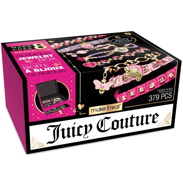 Juicy Couture Glamour Box DIY Jewelry Kit Create 8 Unique Charm