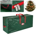 thumbnail image 3 of Sac de Rangement Robuste pour Arbre de Noël avec Poignée, Mobilier de Jardin Imperméable 122x34x51 cm, 3 of 8