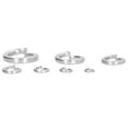 thumbnail image 3 of Rondelles de Verrouillage, 150 Pcs Rondelles de Verrouillage à Ressort pour Vis Rondelles Assorties Section Carrée Assortie Outil A2 Acier Inoxydable de Qualité Marine, 3 of 7