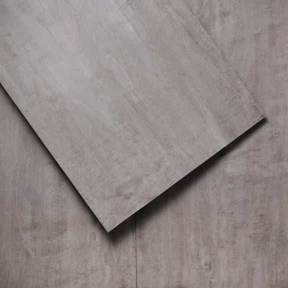 Lucida Surfaces Luxury Vinyl Flooring Tiles | Glue-Down Adhesive Flooring for DIY Installation | 18 Stone-Look Planks | GlueCore | 36 Sq. Feet (Box of 18 Tiles, Satinstone)