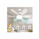 thumbnail image 2 of Ventilador De Techo 52cm Con Luz Y Control Remoto Incluye Expansor Y Base De Abanico blanco, 2 of 5